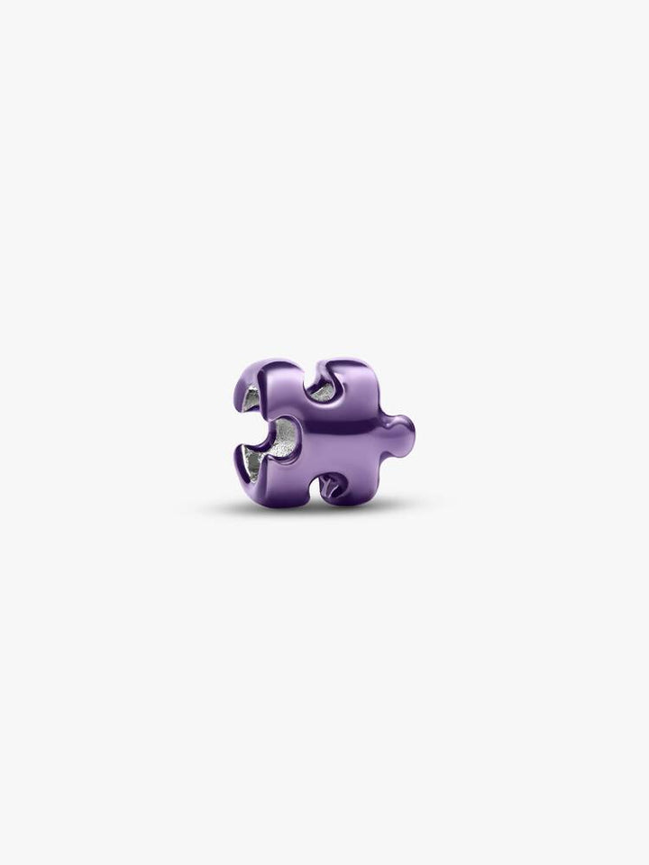 Mini Charm Pandora - Puzzle effetto metallico viola
