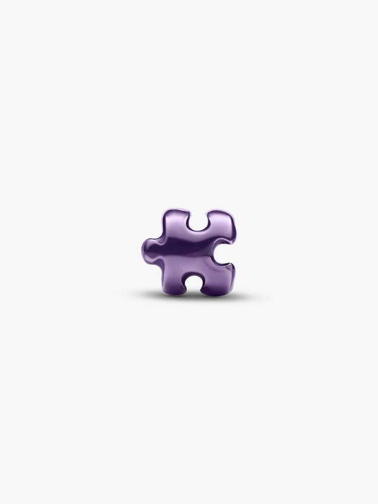 Mini Charm Pandora - Puzzle effetto metallico viola