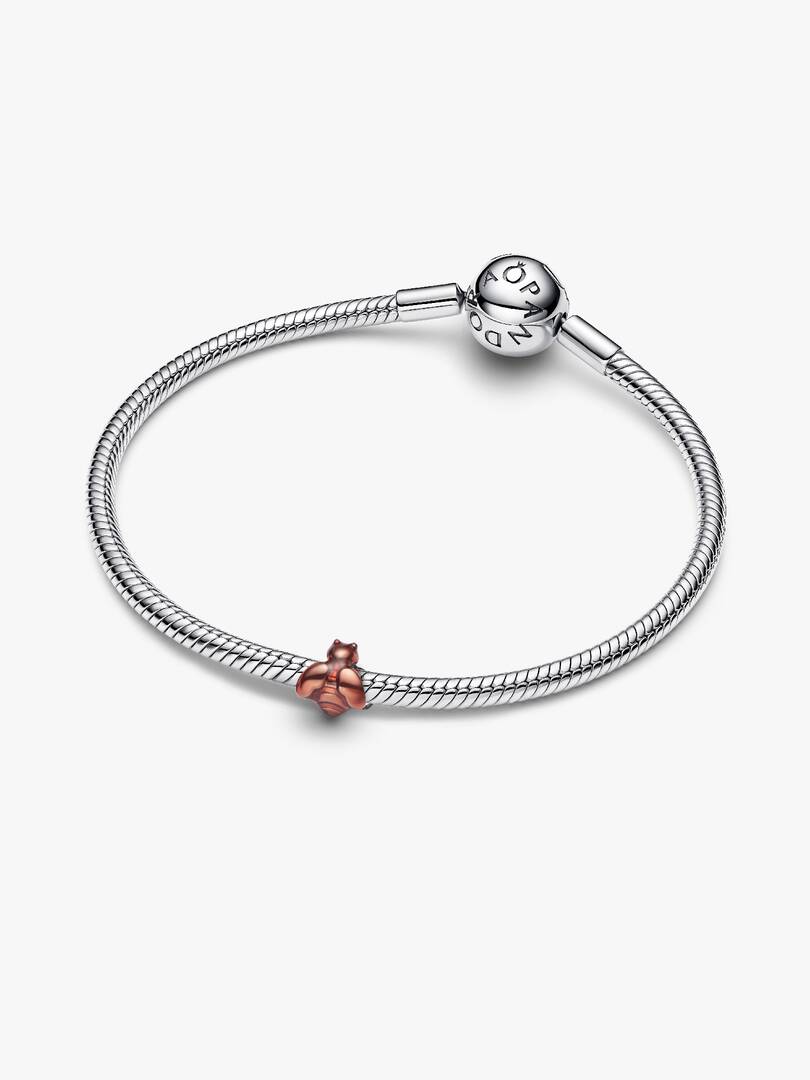 Mini Charm Pandora - Ape effetto metallico arancione