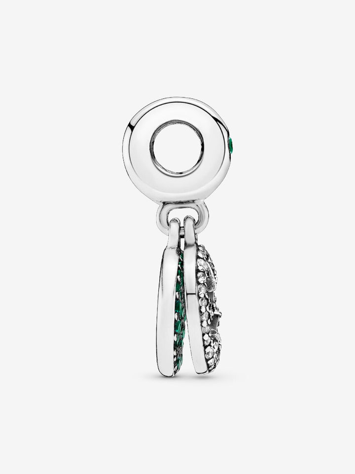 Charm Pendente Quadrifoglio Verde