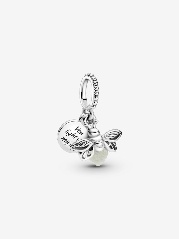 Charm Pendente Lucciola che si Illumina al Buio