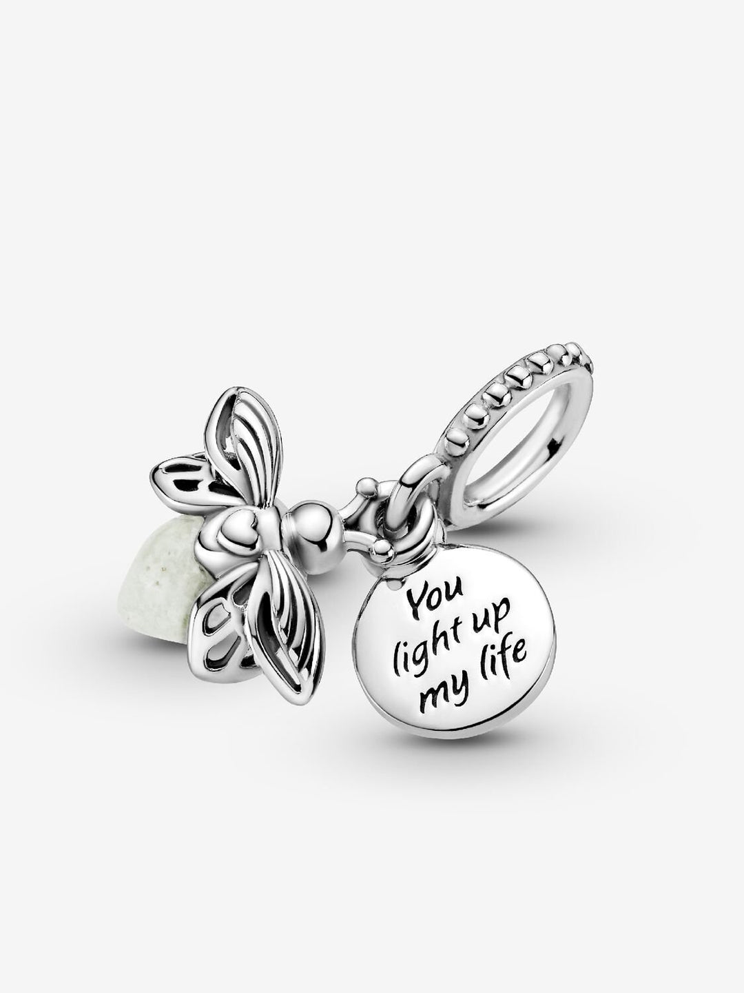 Charm Pendente Lucciola che si Illumina al Buio