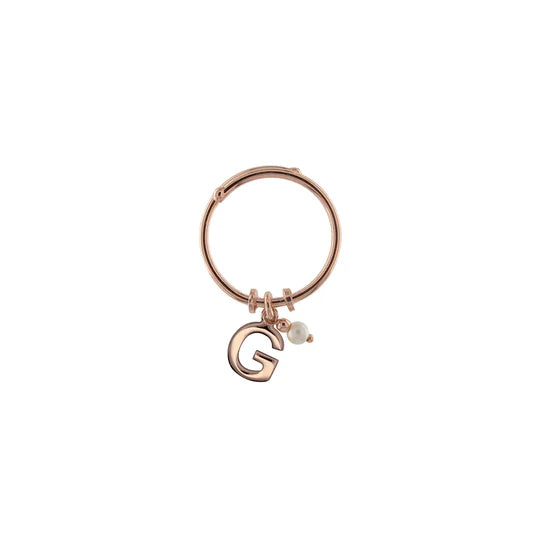 Anello Rue Des Mille - Lettera Scrivi il tuo nome