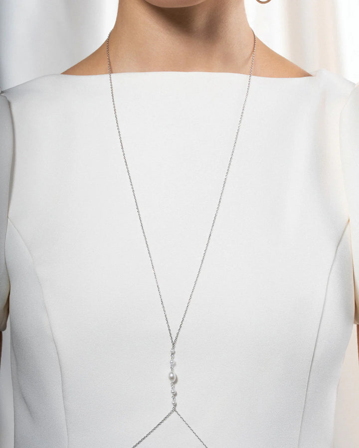Body Chain Rue Des Mille - pearl halo