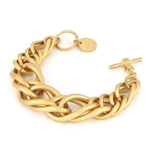 Bracciale Unoaerre - Donna in bronzo dorato