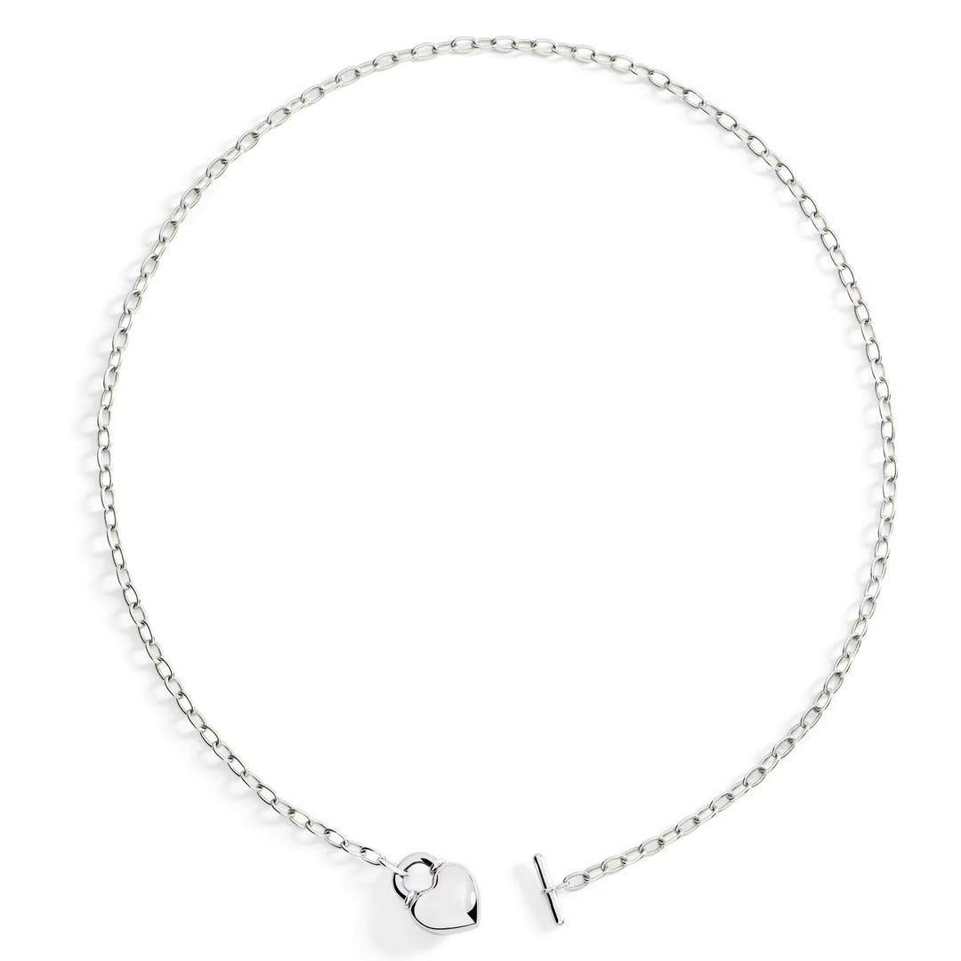 Collana DoDo - Cuore Bold Argento