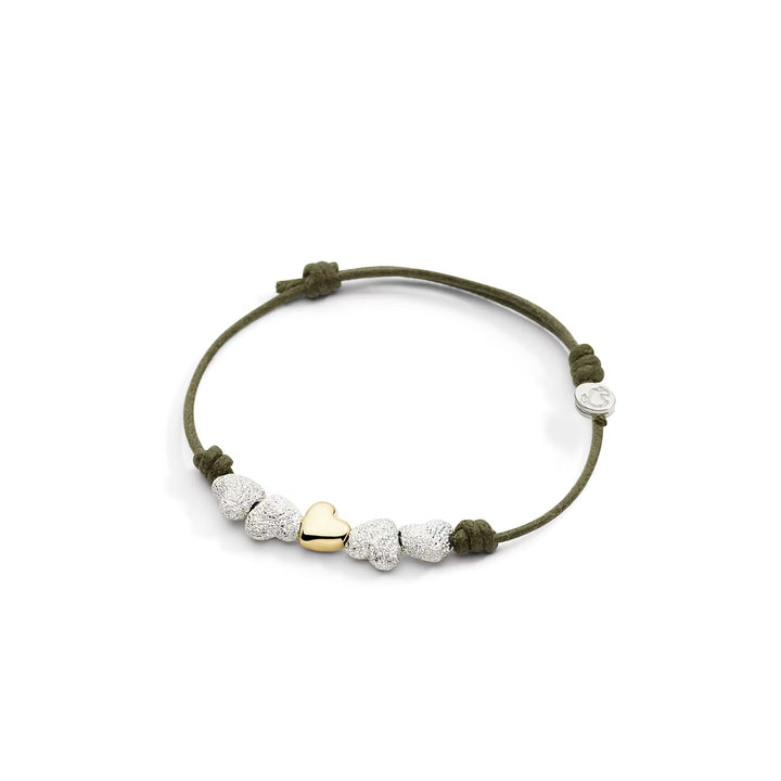 Componenti DoDo - Cuore Argento Diamantato