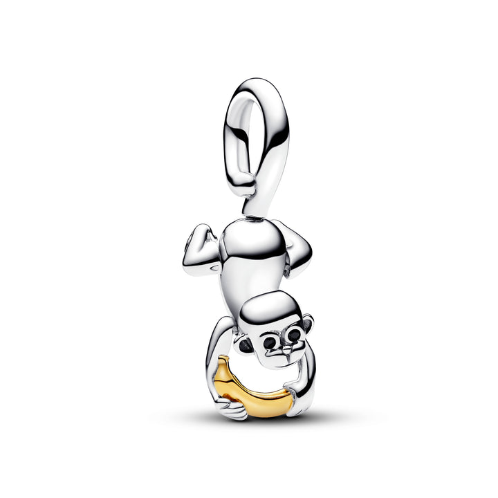 Charm Pendente Scimmietta con Zampe Mobili