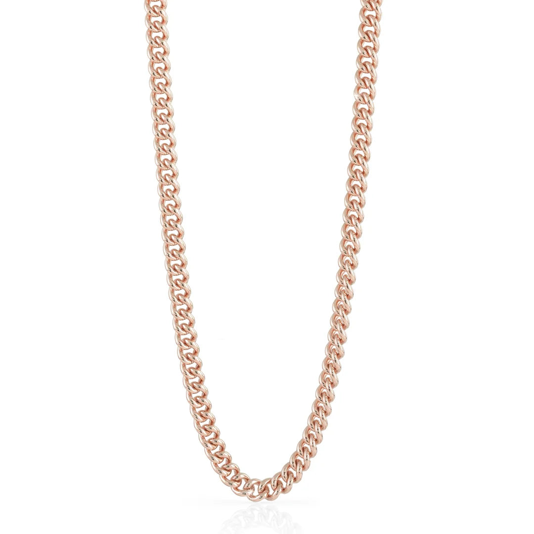 Collana Unoaerre - Groumette lunga in bronzo rosè