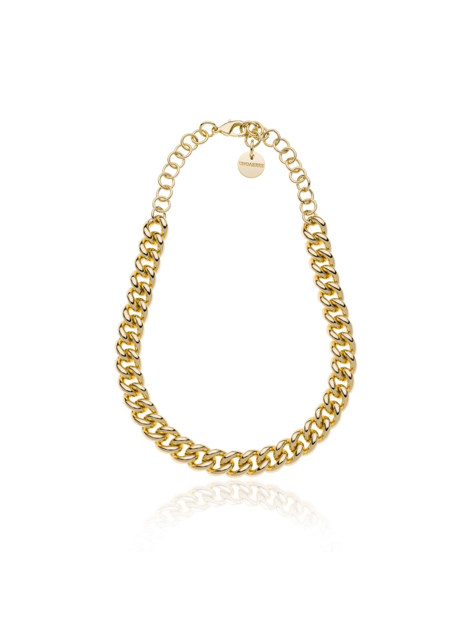 Collana Unoaerre - Choker groumette dorato