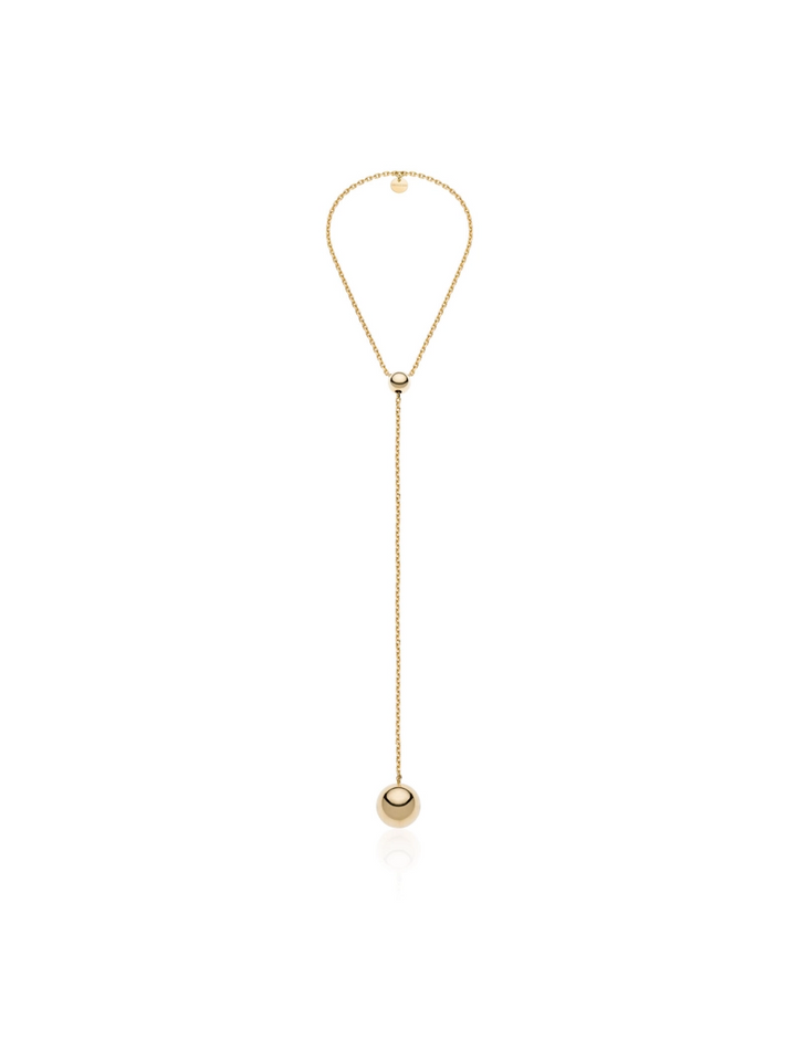 Collana Unoaerre - Dorata con sfera