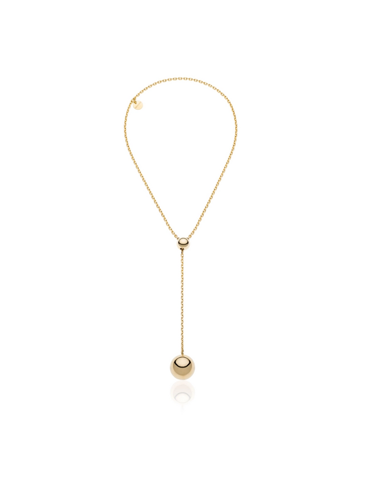 Collana Unoaerre - Dorata con sfera