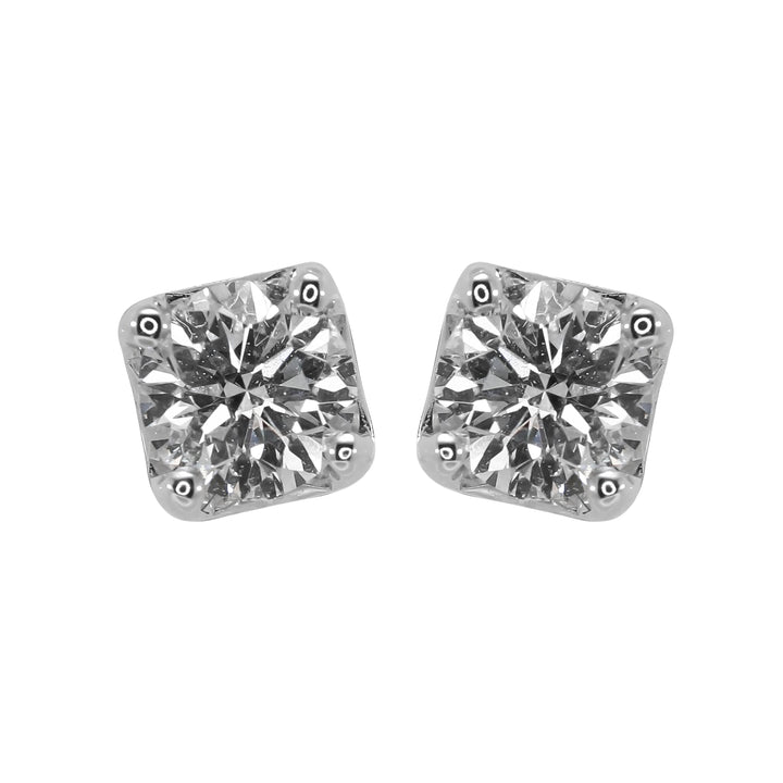 Orecchini Crivelli - Punto Luce in Oro Bianco con Diamanti 0,60 ct.