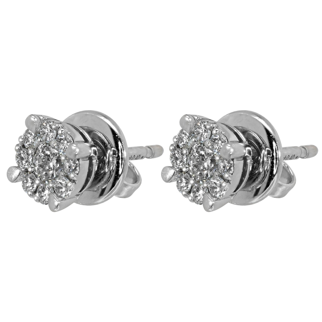 Orecchini Crivelli - Punto Luce in Oro Bianco con Diamanti 0,40 ct.
