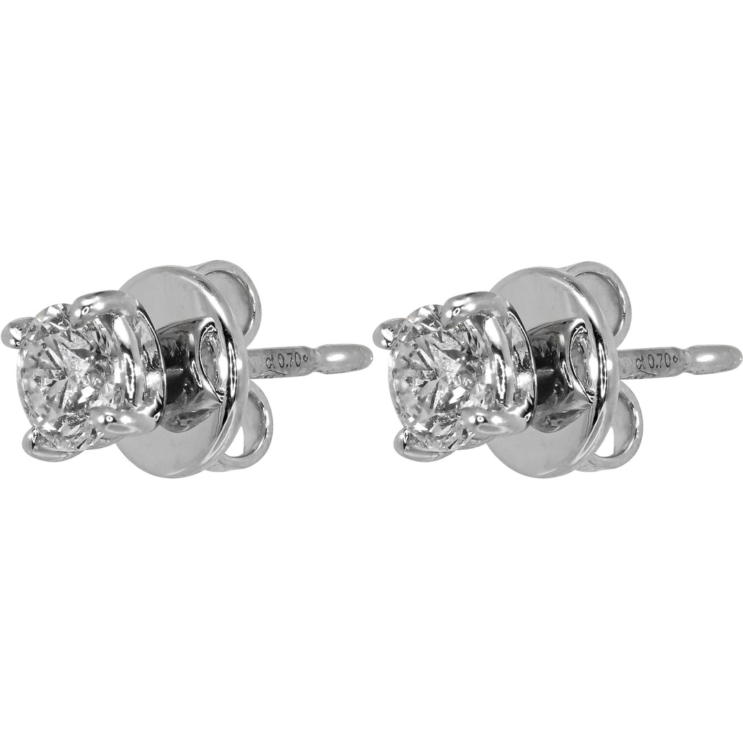 Orecchini Crivelli - Punto Luce in Oro Bianco con Diamanti 0,70 ct.