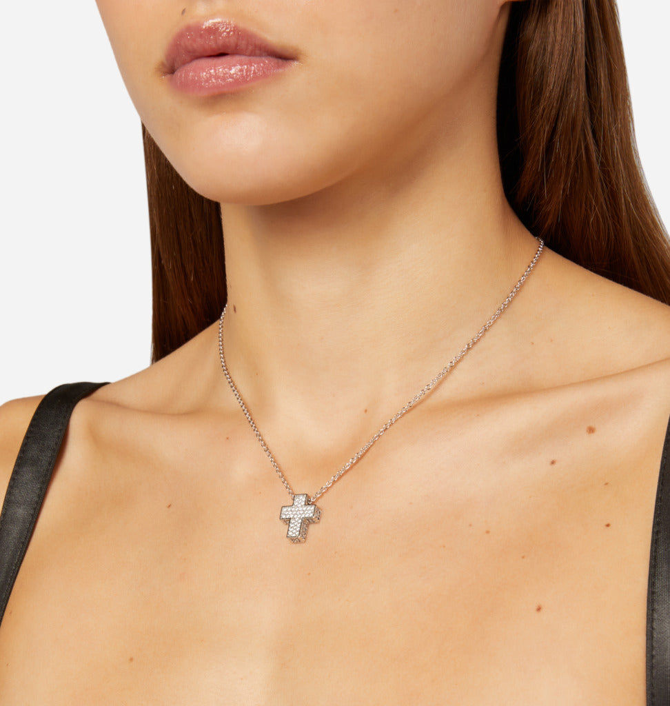 Collana Chiara Ferragni - Pendente Squared Cross Small