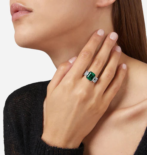 Anello Chiara Ferragni - Trilogy Emerald