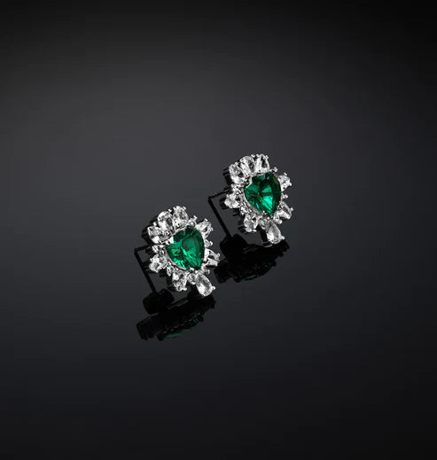 Orecchini Chiara Ferragni - Cuore Emerald