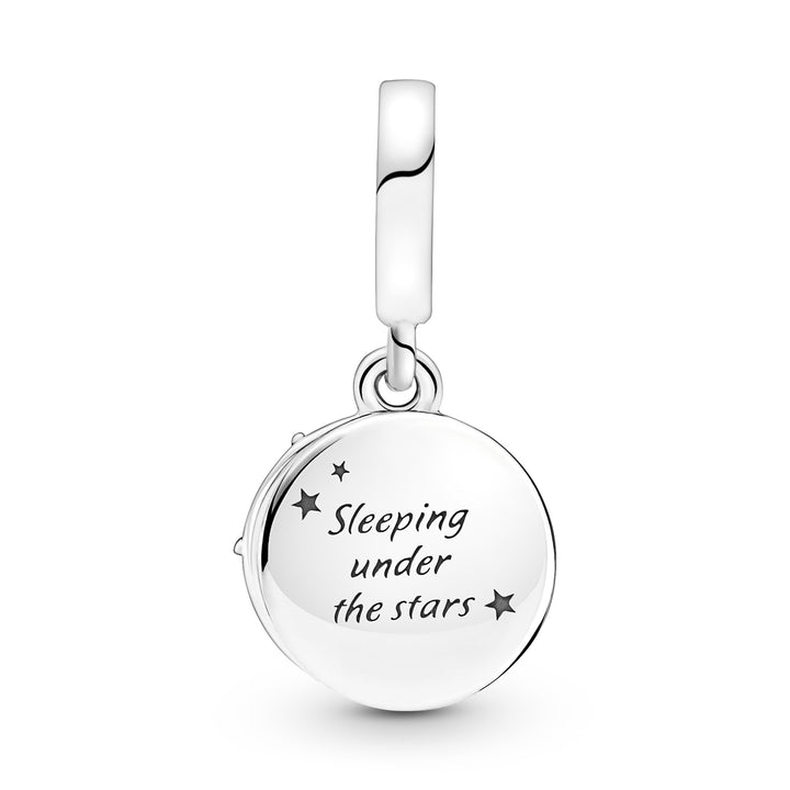 Charm Pendente Pandora Campeggio Sotto le Stelle Rifinito a mano