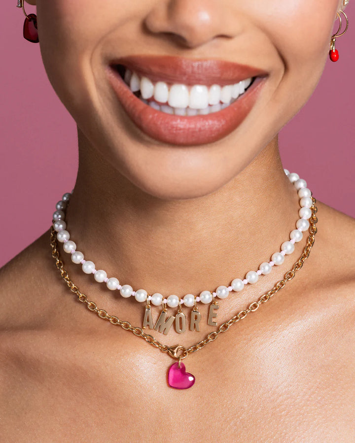Charm Rue Des Mille - Cuore Rosa