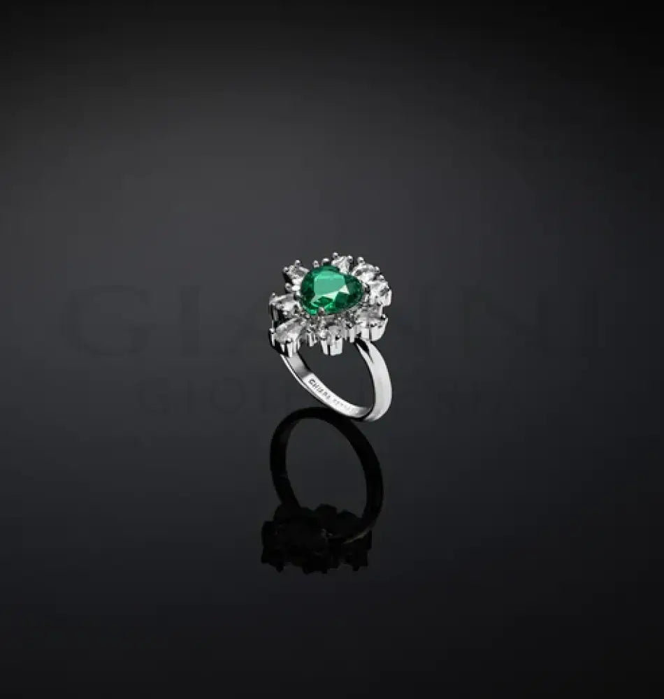 Anello Chiara Ferragni - Cuore Emerald - 12 - Anelli