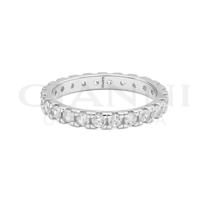Anello Comete - Argento e Zirconi Bianchi - Anelli