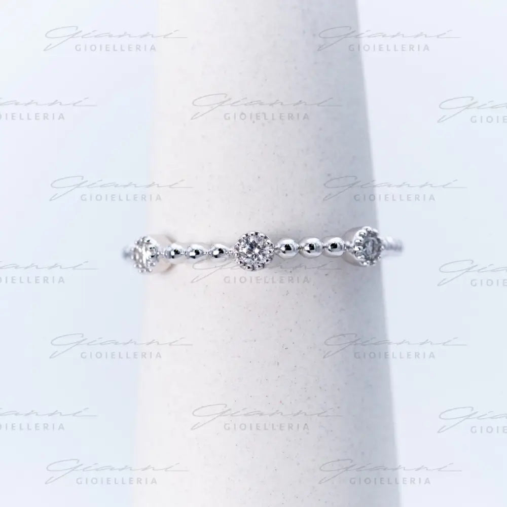 Anello Crivelli - Falangetta con diamanti Anelli