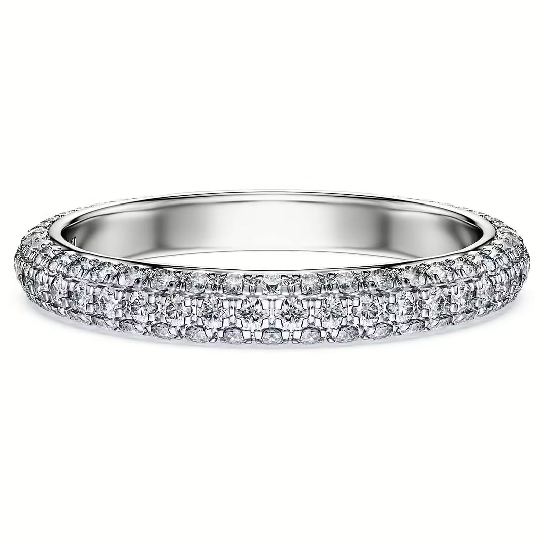 Anello Swarovski - Eternity con Diamante di laboratorio
