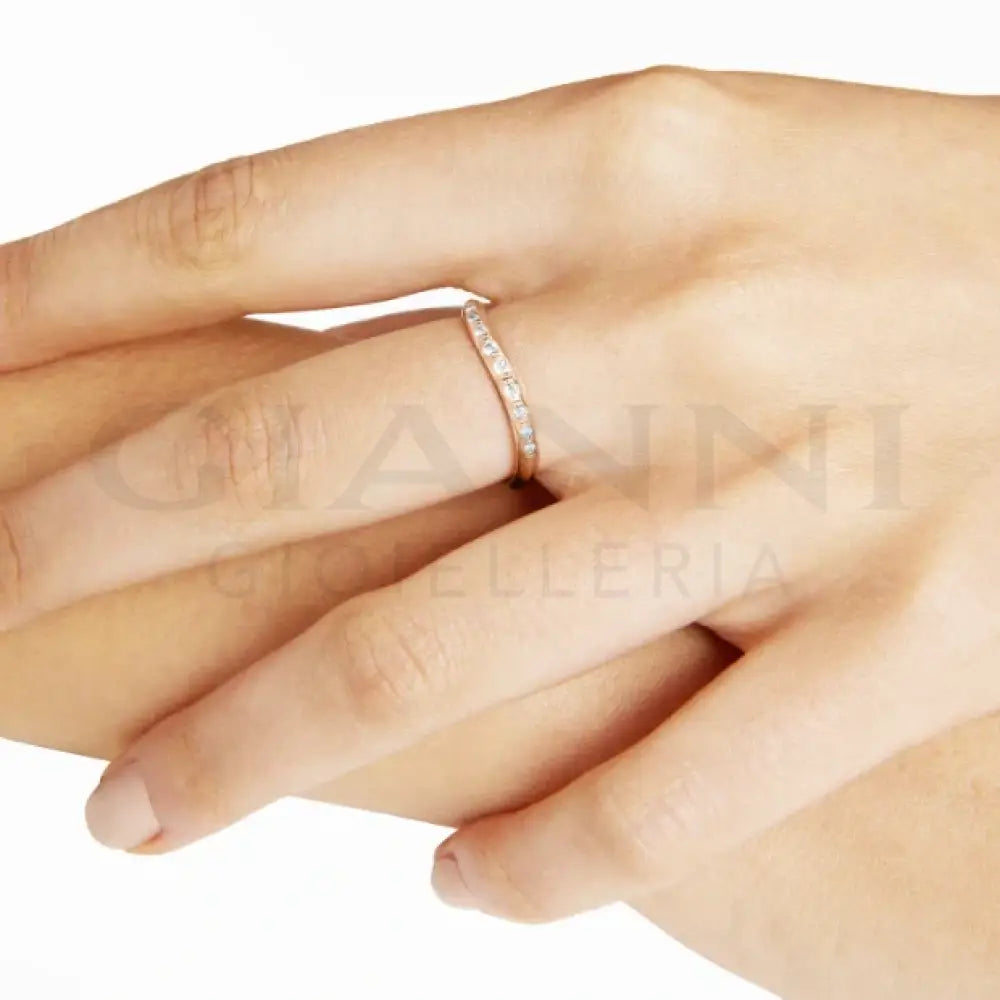 Anello DoDo - Essentials oro rosa & diamanti bianchi Anelli