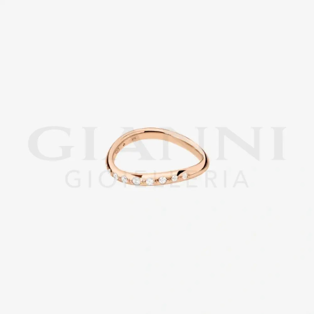 Anello DoDo - Essentials oro rosa & diamanti bianchi Anelli