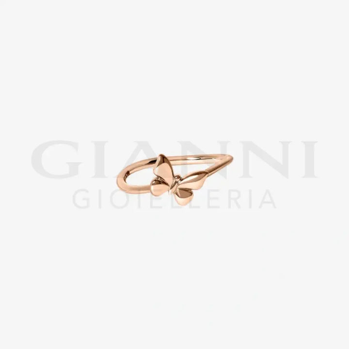 Anello DoDo - Farfalla oro rosa Anelli