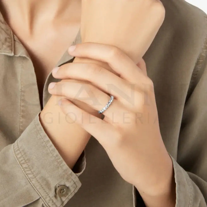 Anello DoDo - Granelli argento Anelli