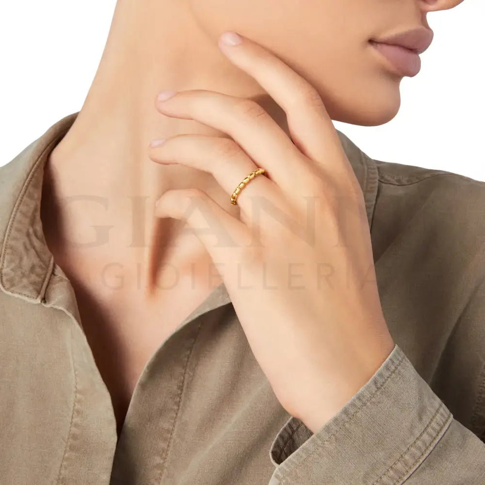 Anello DoDo - Granelli oro giallo Anelli