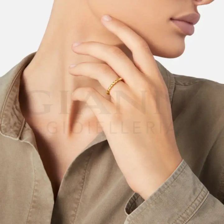 Anello DoDo - Granelli oro giallo Anelli