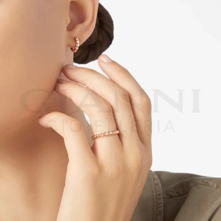 Anello DoDo - Granelli oro rosa Anelli