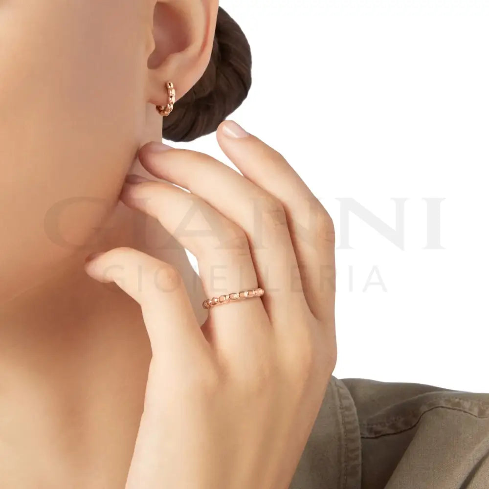 Anello DoDo - Granelli oro rosa Anelli