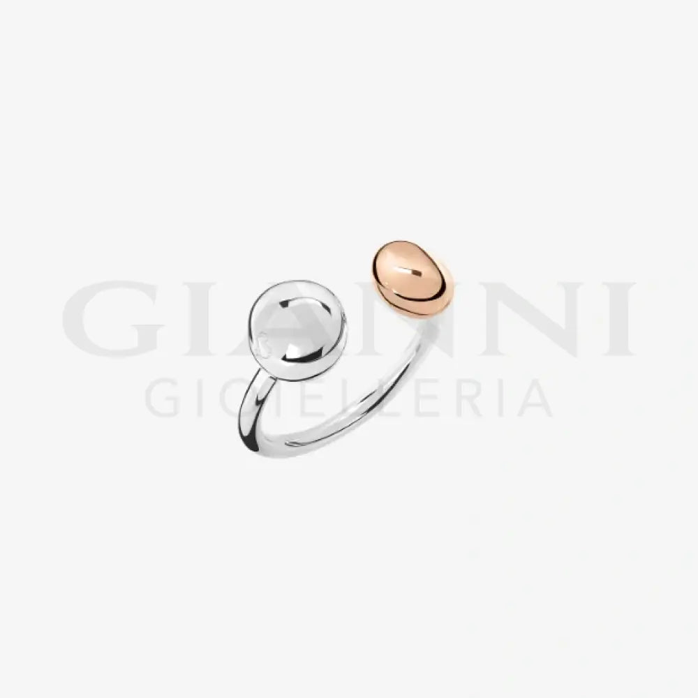 Anello DoDo - Pepita argento & oro rosa Anelli