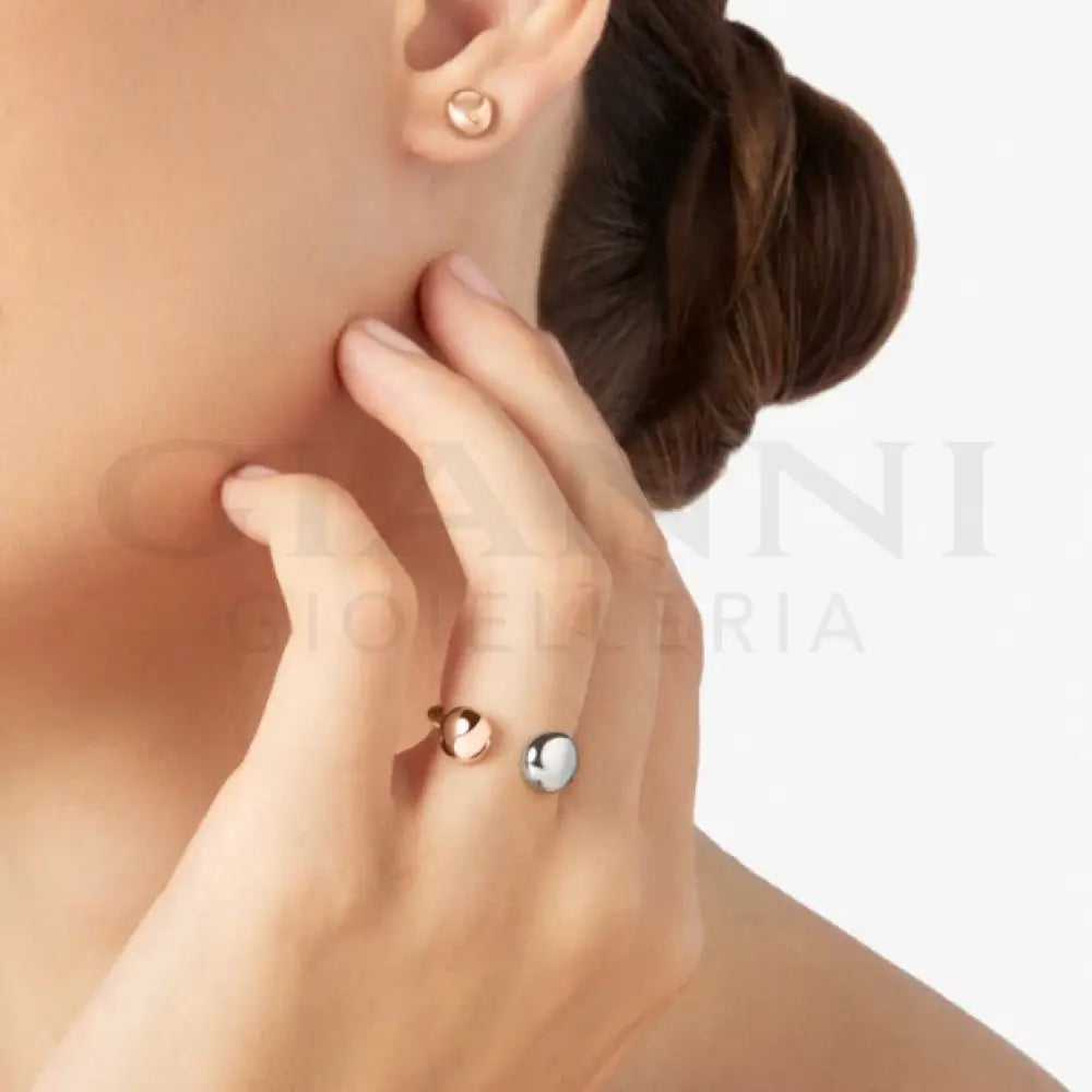 Anello DoDo - Pepita argento & oro rosa Anelli