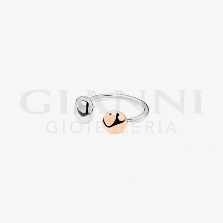 Anello DoDo - Pepita argento & oro rosa Anelli