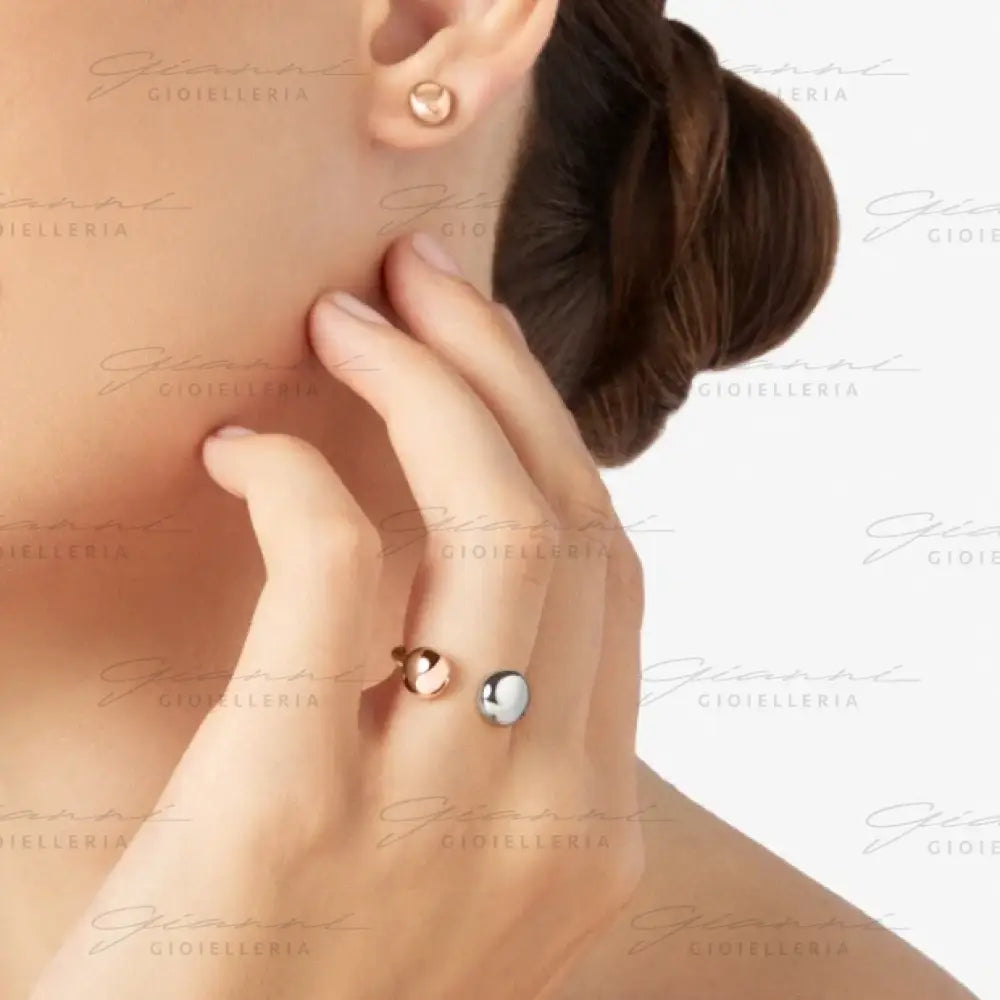 Anello DoDo - Pepita argento & oro rosa Anelli
