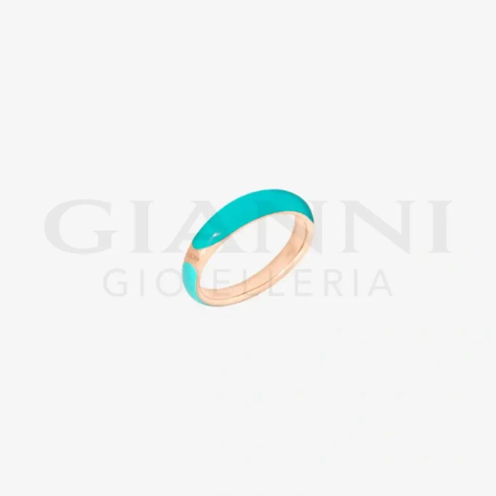 Anello DoDo - Rondelle argento dorato & smalto Anelli