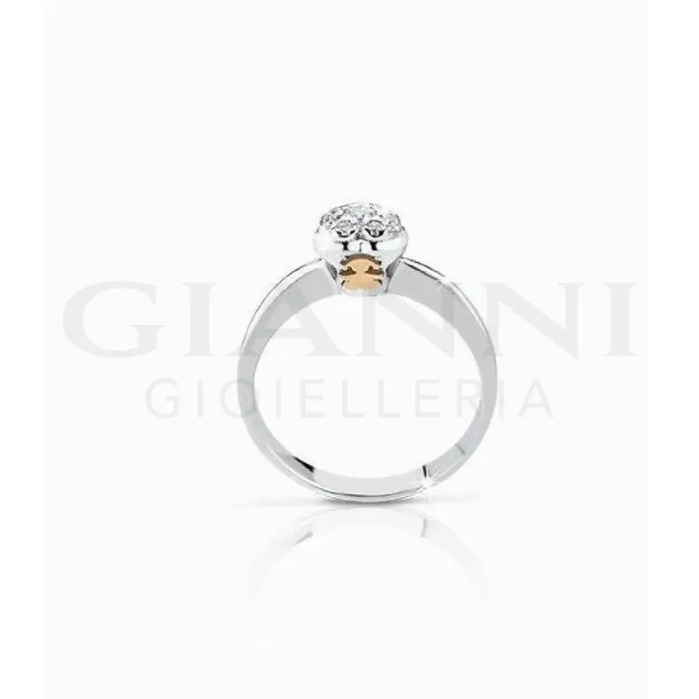 Anello leBebé - Gli Amori in Oro Bianco e Oro Rosa - 12 - Anelli