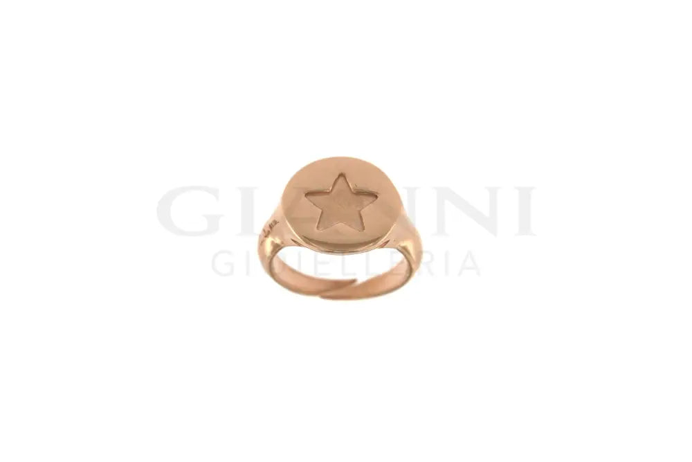 Anello Rue Des Mille - Mignolo con Monosoggetto Stella - 46 - Anelli