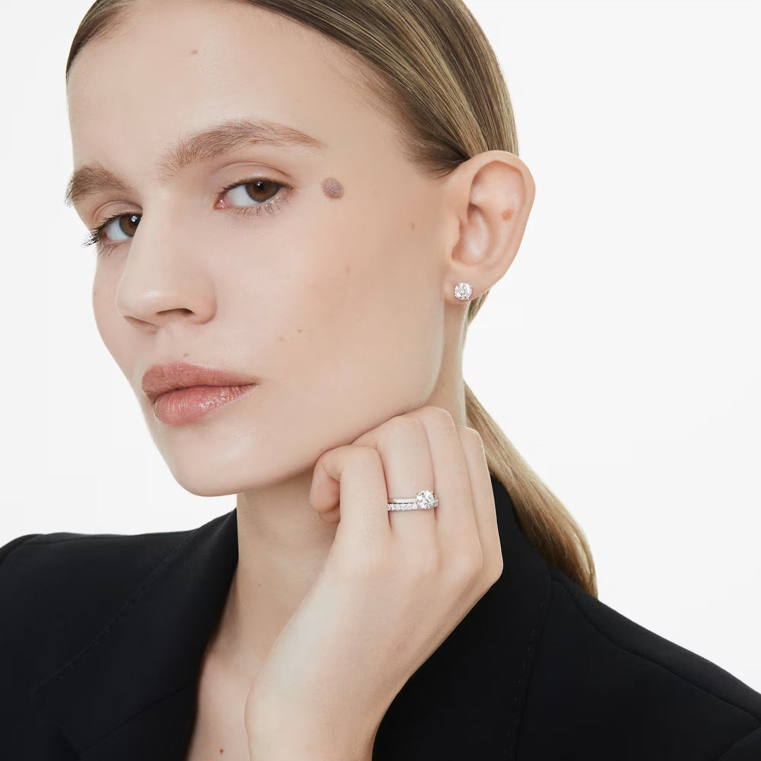 Anello Swarovski - Solitario Eternity
