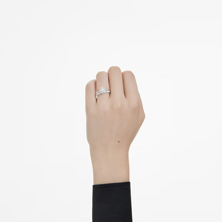 Anello Swarovski - Solitario Eternity