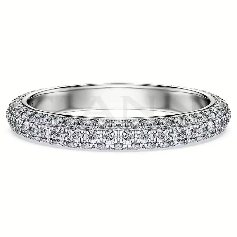 Anello Swarovski - Eternity con Diamante di laboratorio - 52 - Anelli