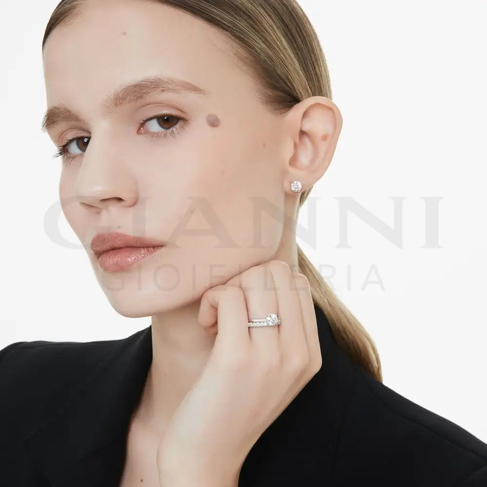 Anello Swarovski - Solitario Eternity - 53 - Anelli