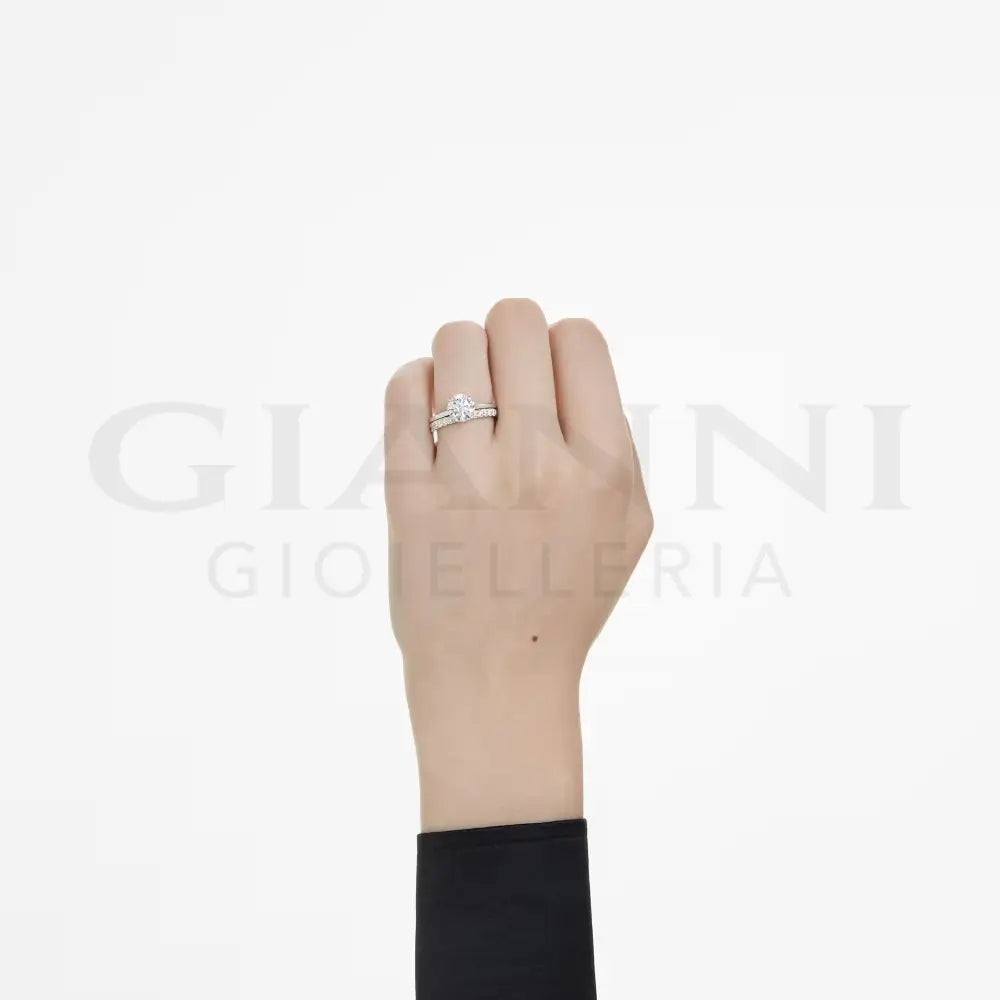 Anello Swarovski - Solitario Eternity - 53 - Anelli