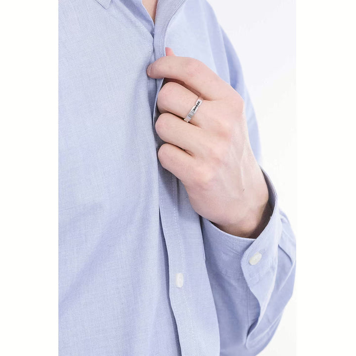Anello Comete - Argento e Zirconi Neri
