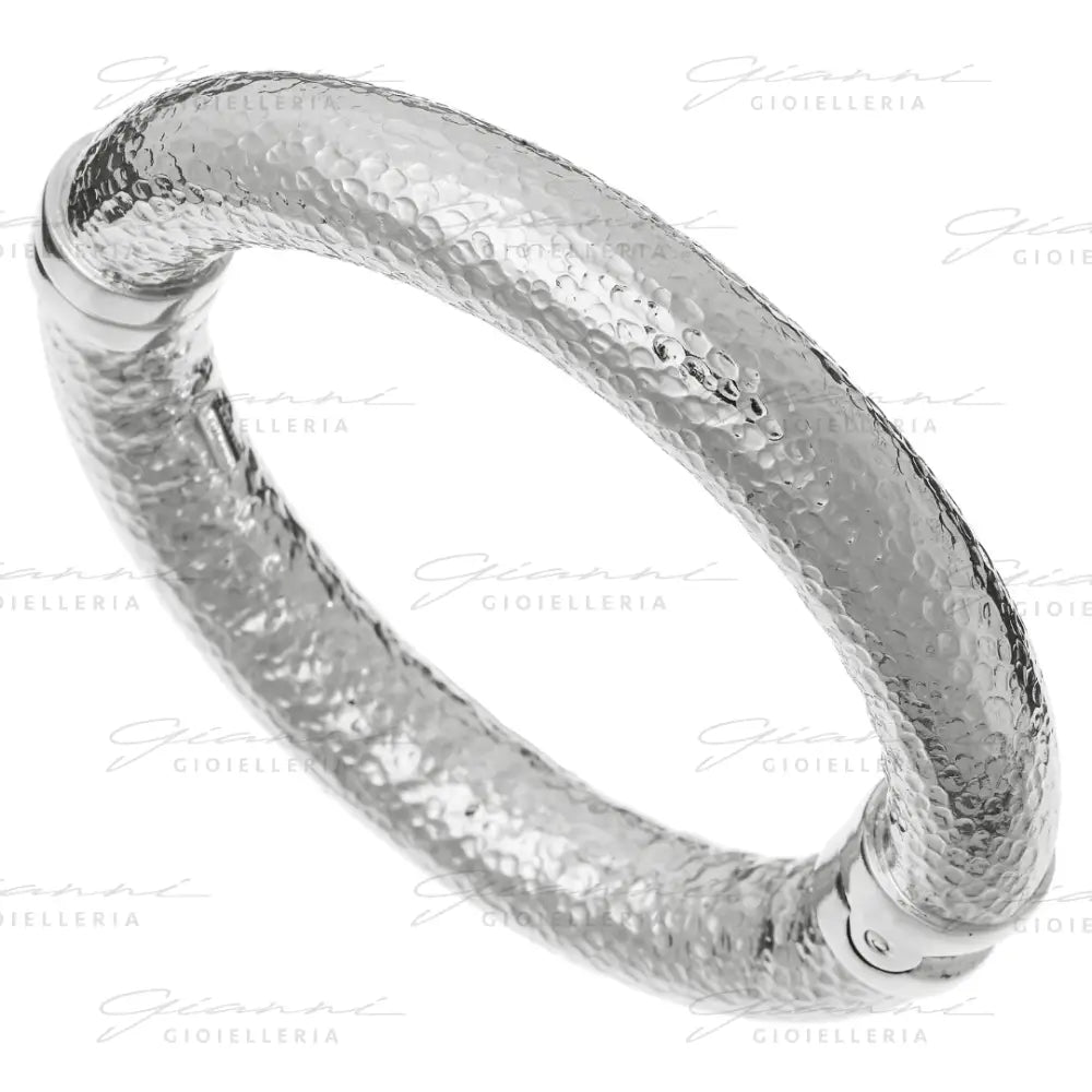 Bangle Giovanni Raspini - Rock Maxi Argento Bracciali